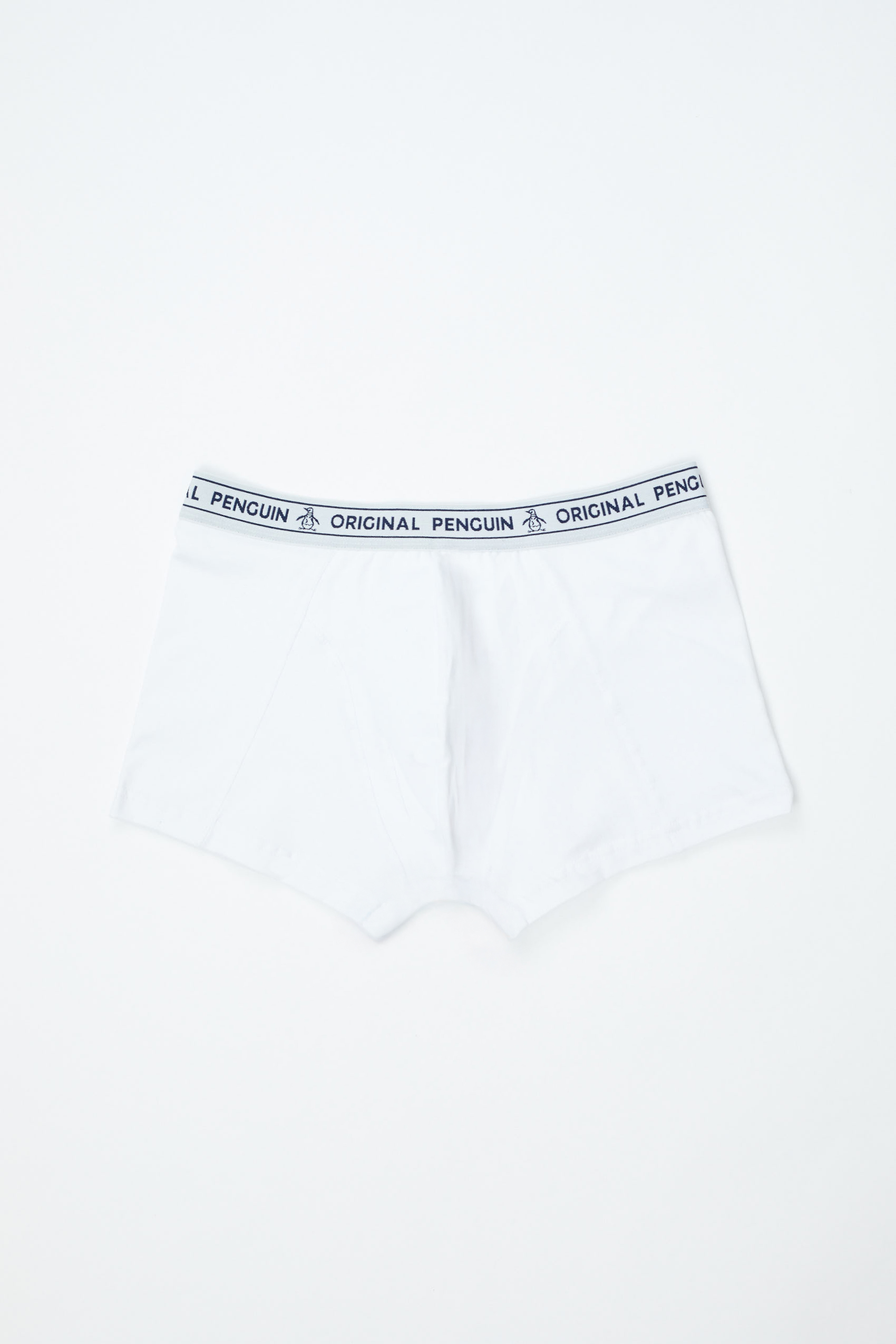 Boxer de hombre liso blanco
